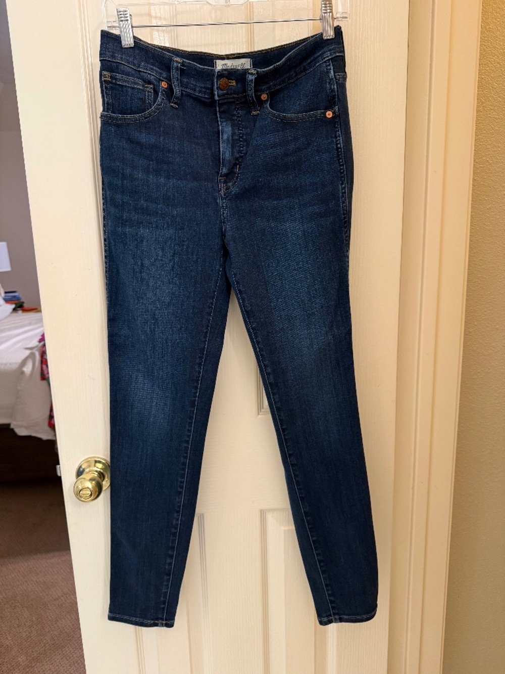 Madewell Pencil Jean in Super Stretch Denim 28
